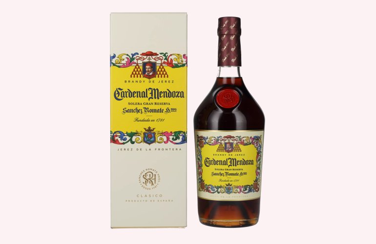 Cardenal Mendoza Brandy de Jerez 40% Vol. 0,7l in Geschenkbox