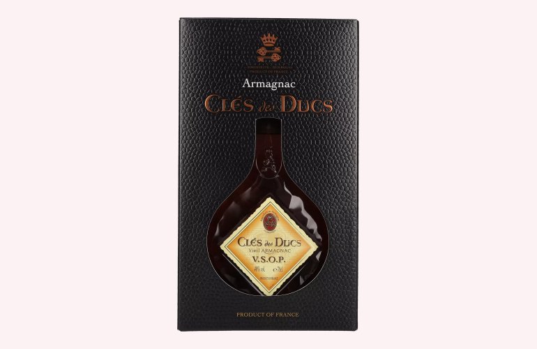 Clés des Ducs Vieil Armagnac V.S.O.P. 40% Vol. 0,7l in Giftbox