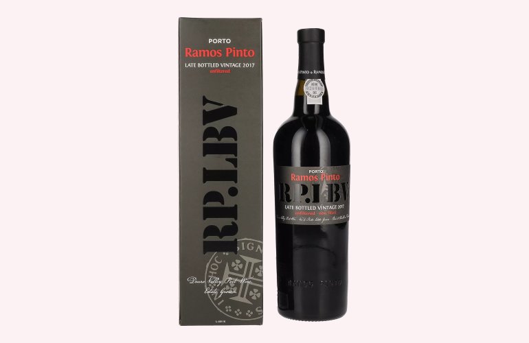 Ramos Pinto RP.LBV Late bottled Vintage 2017 19,5% Vol. 0,75l in Geschenkbox