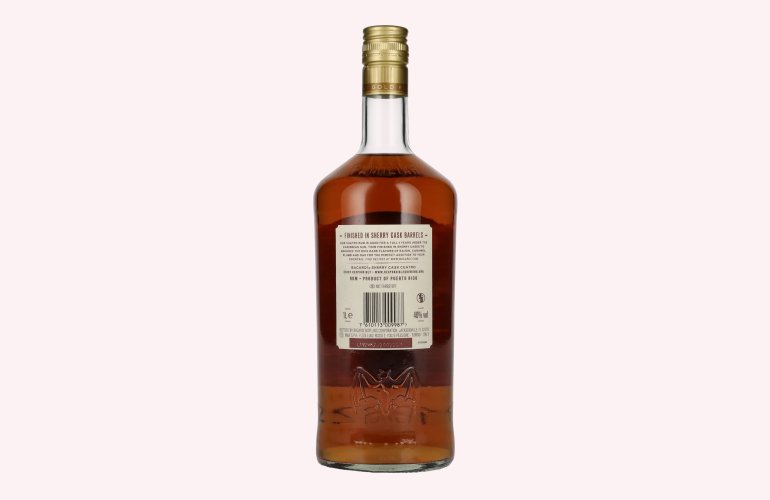Bacardi 4 Years Old SHERRY CASK CUATRO Gold Rum 40% Vol. 1l