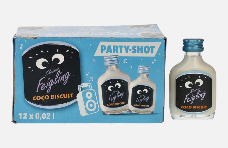 Kleiner Feigling Coco Biscuit 15% Vol. 12x0,02l