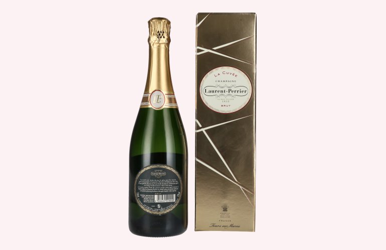 Laurent Perrier Champagne LA CUVÉE Brut 12% Vol. 0,75l in Giftbox
