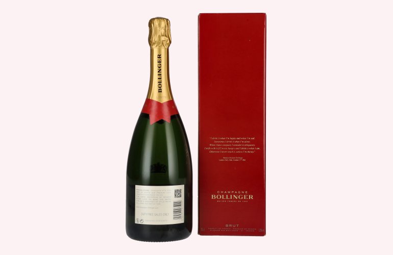 Bollinger Champagne SPECIAL CUVÉE Brut 12% Vol. 0,75l en boîte cadeau