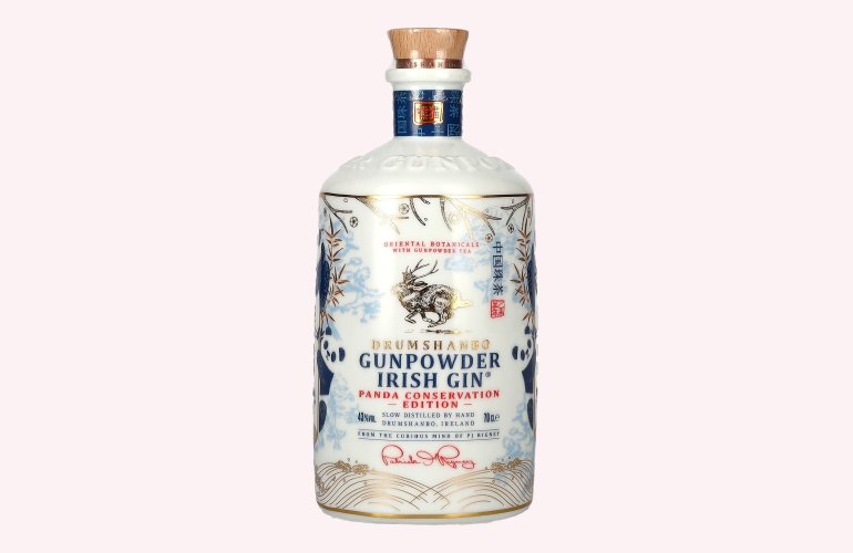 Drumshanbo Gunpowder Irish Gin Panda Conservation Edition 43% Vol. 0,7l