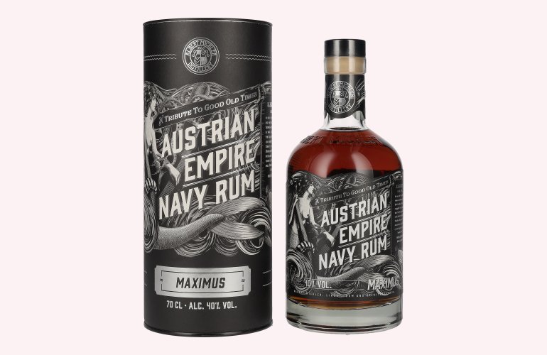 Austrian Empire Navy Rum MAXIMUS 40% Vol. 0,7l in Geschenkbox