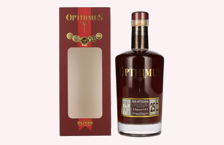 Opthimus 25 Sistema Solera OportO Ron Artesanal 43% Vol. 0,7l in Giftbox
