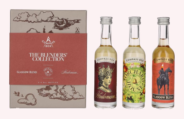 Compass Box The Blenders Collection 44% Vol. 3x0,05l in Geschenkbox