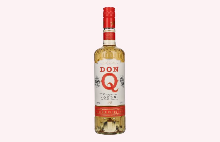 Don Q GOLD Puerto Rican Rum 40% Vol. 0,7l