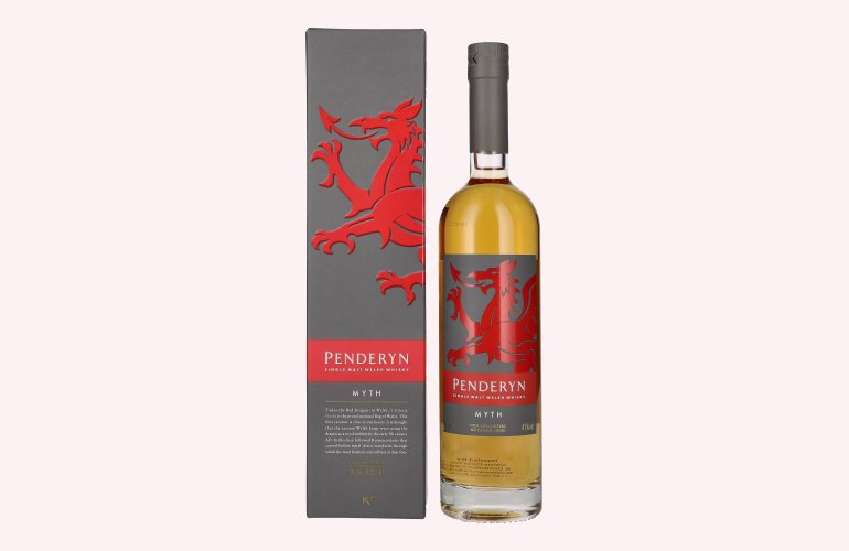 Penderyn MYTH Single Malt Welsh Whiskey 41% Vol. 0,7l in Giftbox