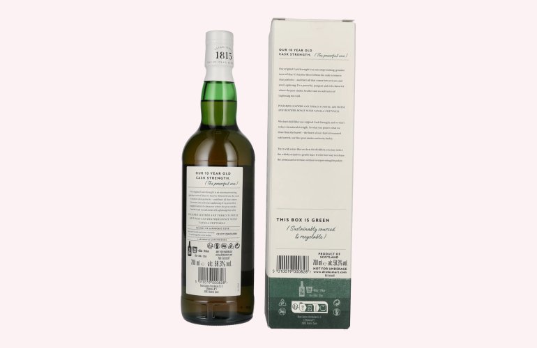 Laphroaig 10 Years Old Cask Strength Batch 17 58,3% Vol. 0,7l in Giftbox