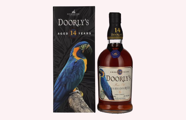Doorly's 14 Years Old Fine Old Barbados Rum 48% Vol. 0,7l in Giftbox
