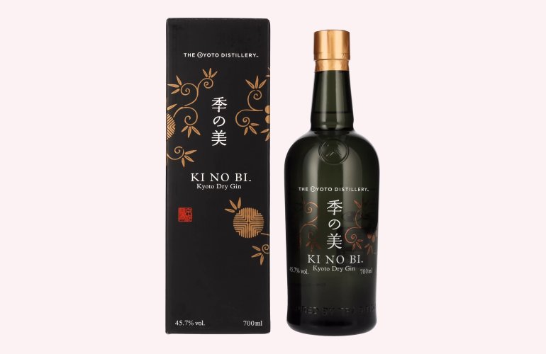 KI NO BI Kyoto Dry Gin 45,7% Vol. 0,7l in Giftbox