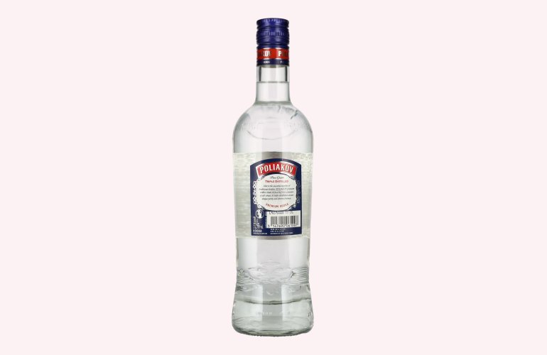 Poliakov Triple Distilled Premium Vodka 37,5% Vol. 0,7l