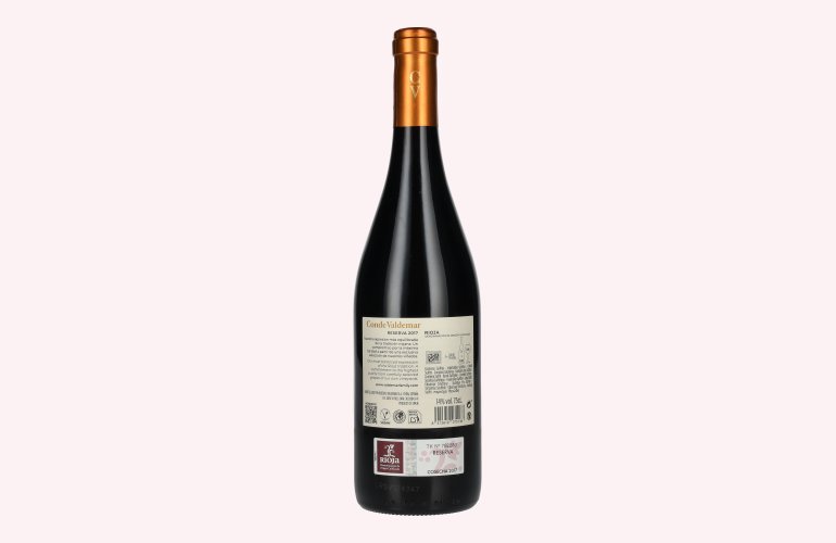Conde Valdemar Reserva Rioja DOC 2017 14% Vol. 0,75l