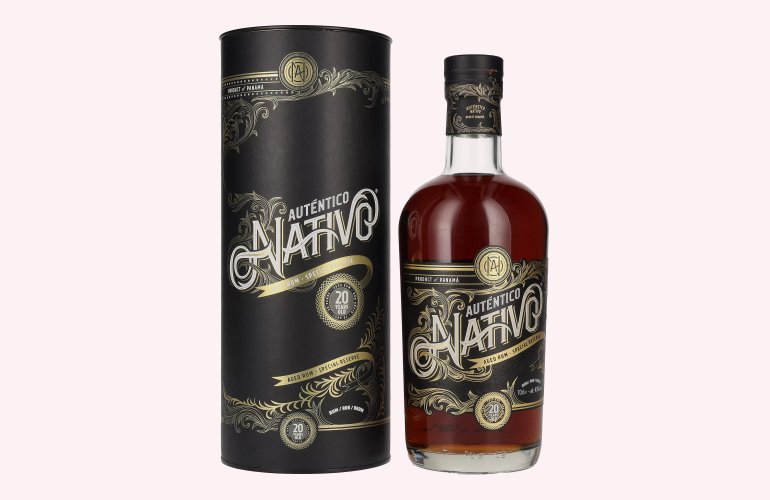 Auténtico Nativo 20 Years Old Special Reserve Rum 40% Vol. 0,7l in Geschenkbox