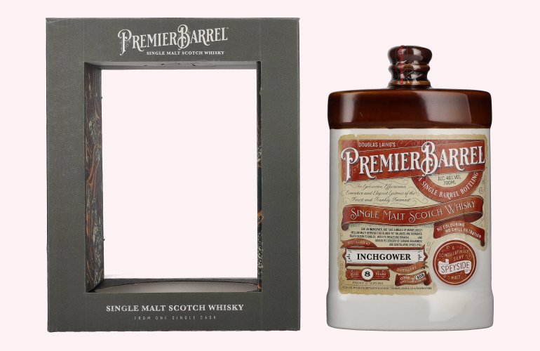 Douglas Laing PREMIER BARREL Inchgower 8 Years Old Single Malt 46% Vol. 0,7l in Giftbox