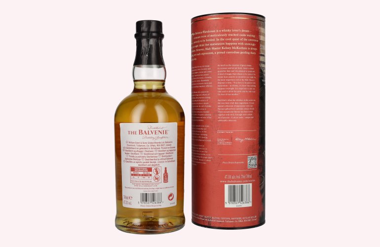 The Balvenie 12 Years Old A Collection of Curious Casks MONTILLA 47,3% Vol. 0,7l en boîte cadeau