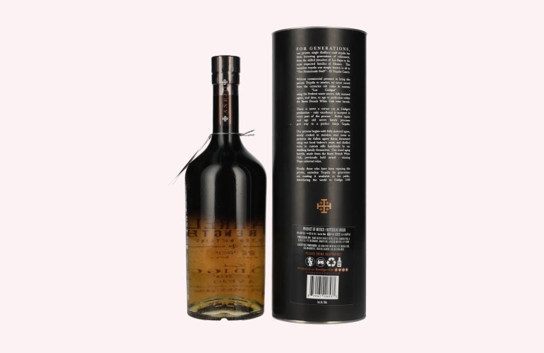 Código 1530 BARREL AÑEJO Tequila 44% Vol. 0,7l in geschenkverpakking