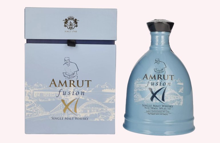 Amrut FUSION XI Single Malt Whisky 50% Vol. 0,7l in Giftbox