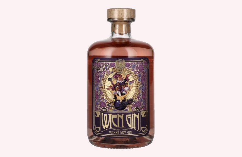 Wien Gin VIOLET Vienna Dry Gin 43% Vol. 0,7l