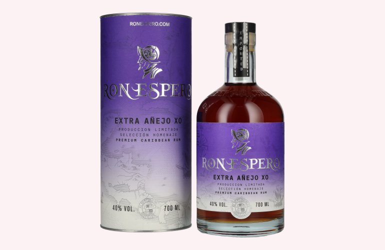 Ron Espero Extra Añejo XO 40% Vol. 0,7l in geschenkverpakking