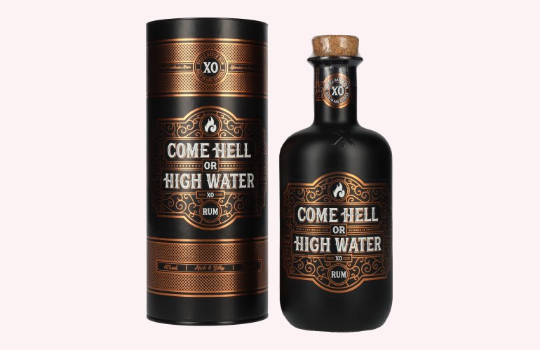 Come Hell or High Water XO Rum 40% Vol. 0,7l in geschenkverpakking