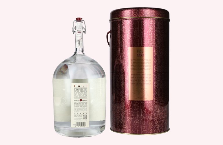 Poli Grappa Sarpa di Poli 40% Vol. 3l in Tinbox