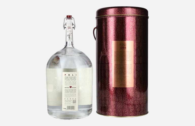 Poli Grappa Sarpa di Poli 40% Vol. 3l in Tinbox