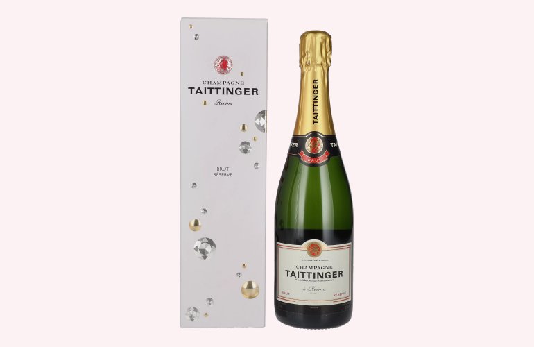 Taittinger Champagne Réserve Brut 12,5% Vol. 0,75l in Geschenkbox