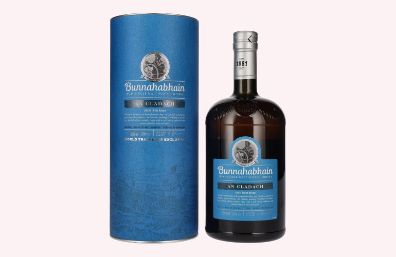Bunnahabhain AN CLADACH Islay Single Malt Scotch Whisky 50% Vol. 1l in Geschenkbox