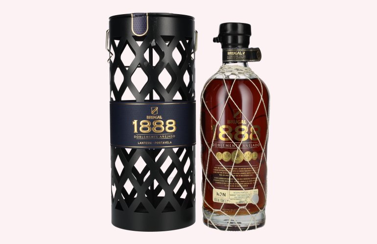 Brugal 1888 Ron Reserva Doblemente Añejado 40% Vol. 0,7l in Laternenbox