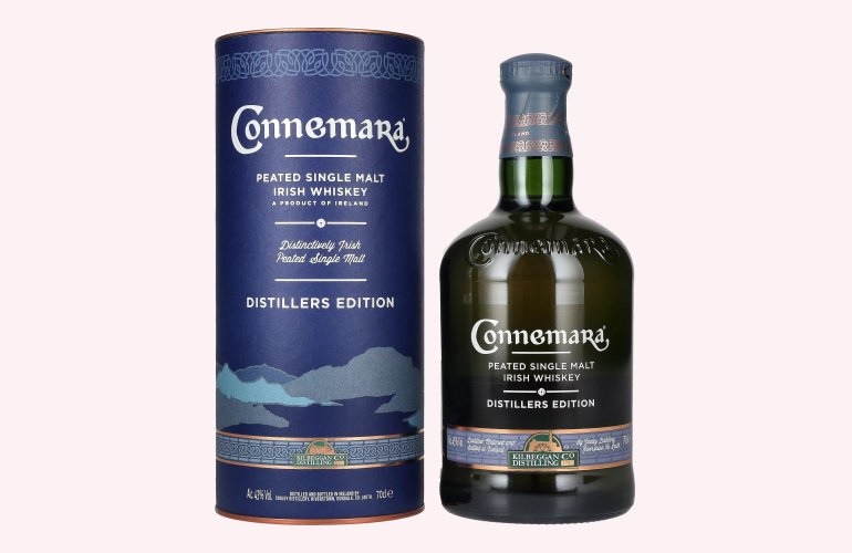 Connemara DISTILLERS EDITION Peated Single Malt Irish Whiskey 43% Vol. 0,7l in Geschenkbox