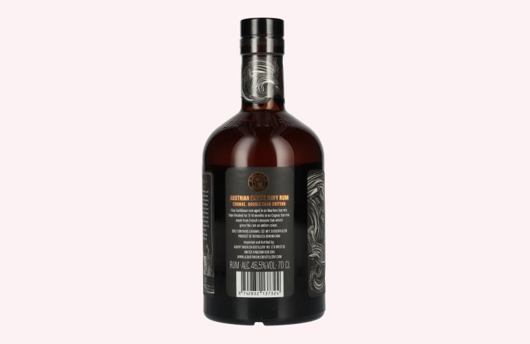 Austrian Empire Navy Rum COGNAC CASK 46,5% Vol. 0,7l