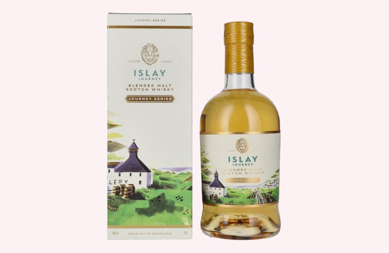 Hunter Laing ISLAY JOURNEY SERIES Blended Malt Scotch Whisky 46% Vol. 0,7l in Geschenkbox