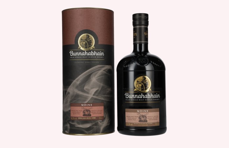 Bunnahabhain MÒINE Islay Single Malt Scotch Whisky 46,3% Vol. 0,7l in Geschenkbox