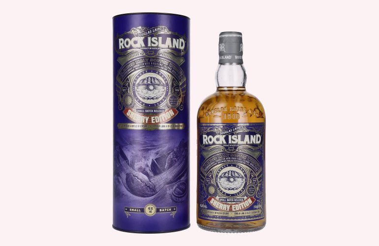 Douglas Laing ROCK ISLAND Sherry Edition Small Batch 46,8% Vol. 0,7l in Giftbox