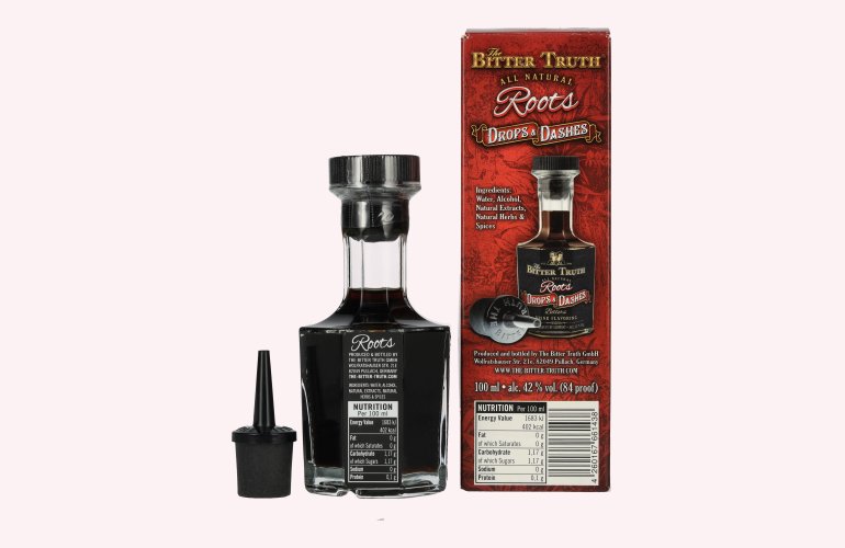 The Bitter Truth Roots Drops & Dashes Bitters 10th Anniversary Limited Edition 42% Vol. 0,1l in Giftbox