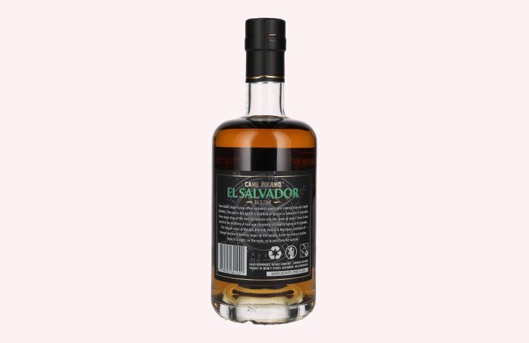 Cane Island EL SALVADOR 7 Years Old Single Estate Rum 43% Vol. 0,7l