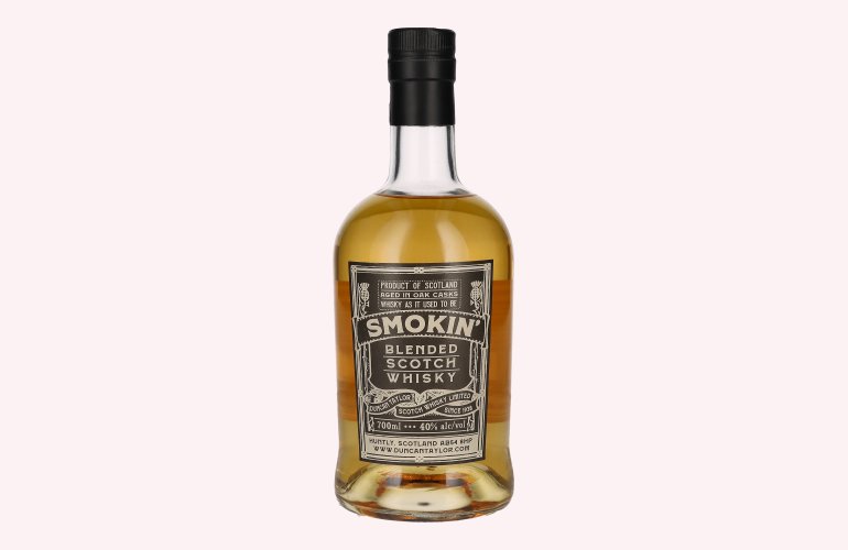 Duncan Taylor Smokin' The Gentleman's Dram Blended Scotch Whisky 40% Vol. 0,7l