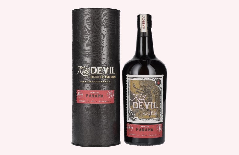 Hunter Laing Kill Devil PANAMA 13 Years Old Single Cask Rum 2006 60,3% Vol. 0,7l in Giftbox