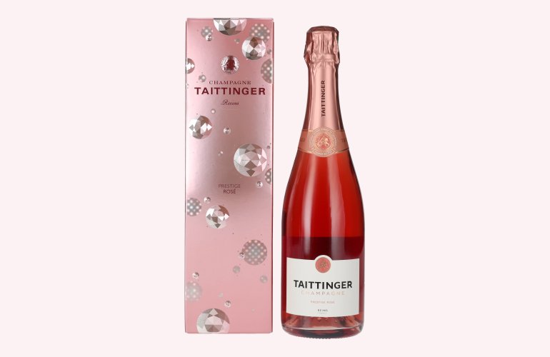 Taittinger Champagne Prestige Rosé Brut 12,5% Vol. 0,75l in Geschenkbox