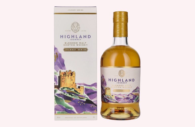 Hunter Laing HIGHLAND JOURNEY SERIES Blended Malt Scotch Whisky 46% Vol. 0,7l in Geschenkbox