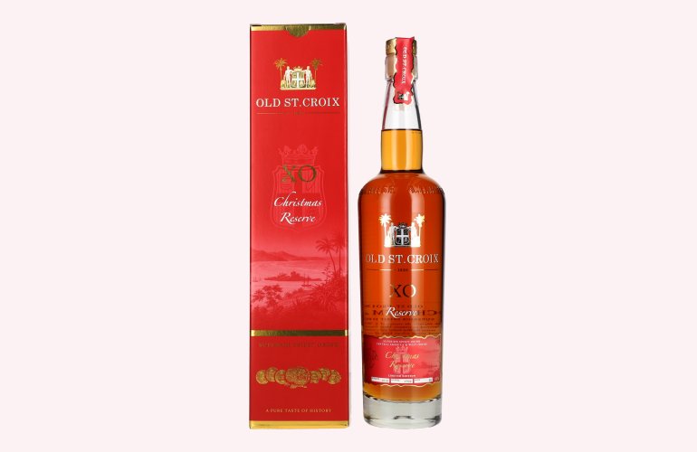 Old St. Croix X.O. Reserve Christmas Superior Spirit Drink 40% Vol. 0,7l in Giftbox