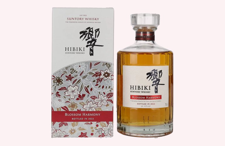 Suntory Hibiki Blossom Harmony Whisky 2022 43% Vol. 0,7l in Geschenkbox