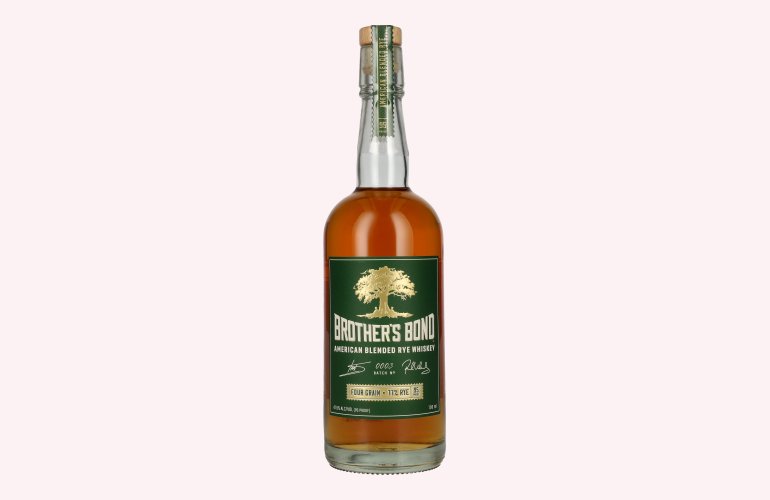Brother's Bond American Blended Rye Whiskey 47,5% Vol. 0,7l