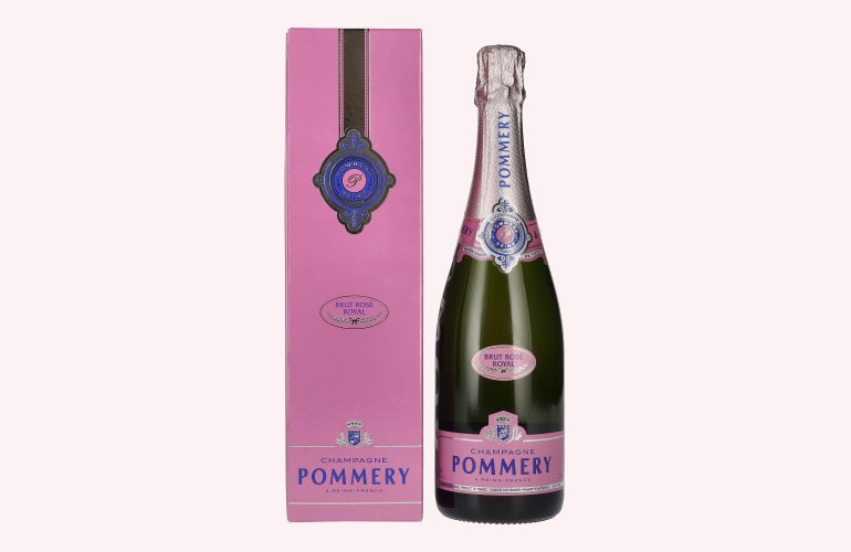Pommery Brut Rosé Champagne 12,5% Vol. 0,75l in Giftbox
