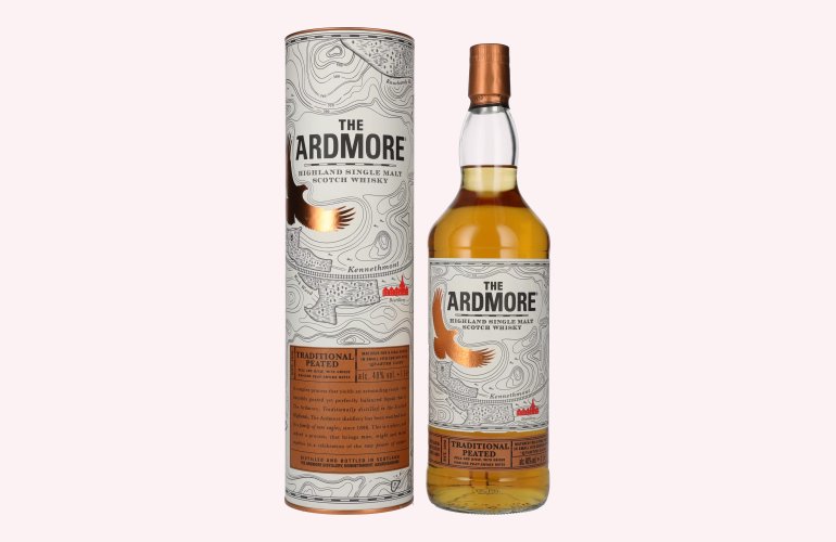The Ardmore TRADITIONAL PEATED Highland Single Malt 40% Vol. 1l in Giftbox