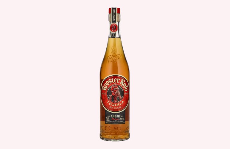 Rooster Rojo AÑEJO Tequila 100% de Agave 38% Vol. 0,7l