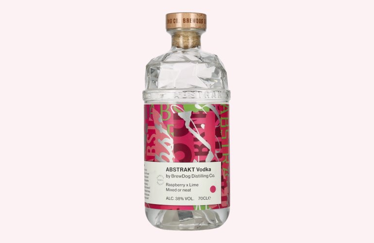 Brewdog ABSTRAKT RASPBERRY X LIME Vodka 38% Vol. 0,7l