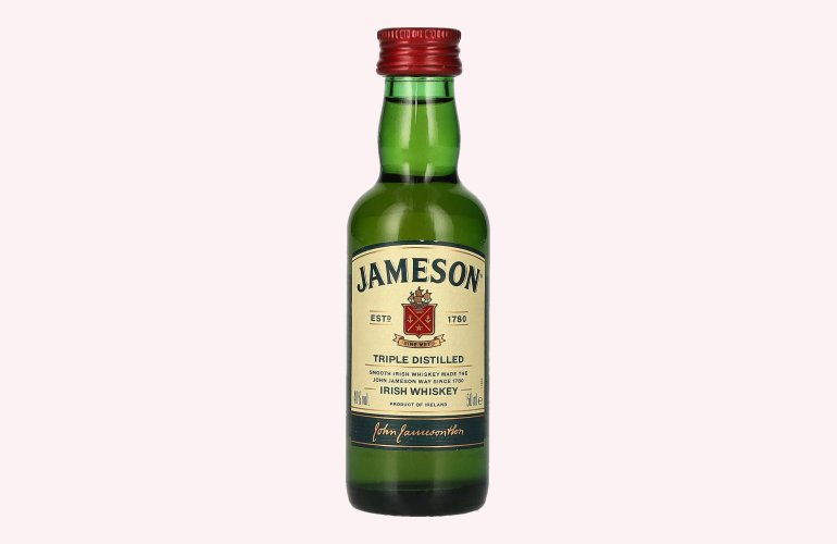 Jameson Triple Distilled Irish Whiskey 40% Vol. 0,05l
